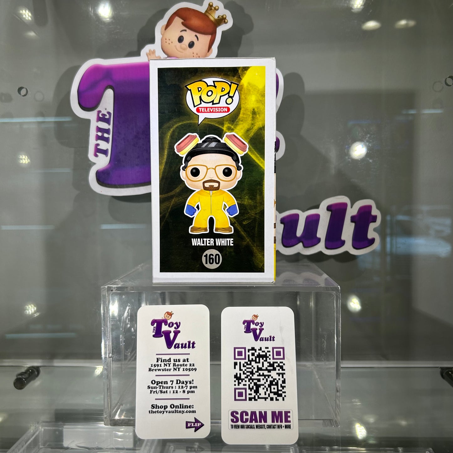 Funko Pop! Television Breaking Bad - Walter White in the Hazmat Suit #160 Glow in the Dark 2014 San Diego Comic Con Exclusive LE 2500