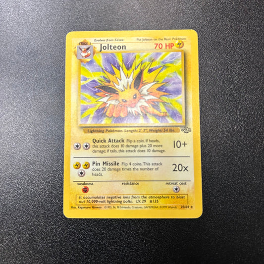 Pokemon TCG Jungle Jolteon 20/64