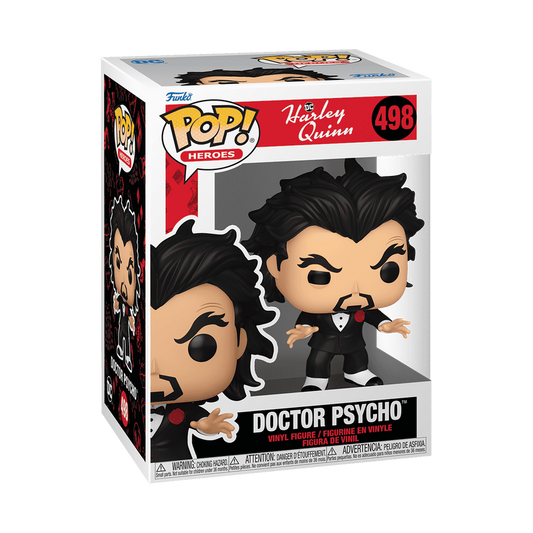 Funko Pop! DC Harley Quinn Doctor Psycho #498