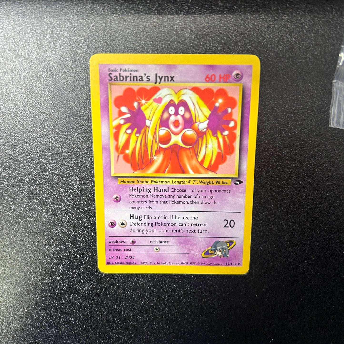 Pokemon TCG Sabrina's Jynx 57/132 Gym Challenge