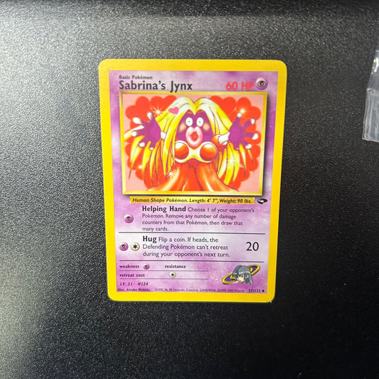 Pokemon TCG Sabrina's Jynx 57/132 Gym Challenge