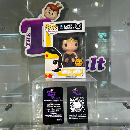 Funko Pop! DC Heroes - Wonder Woman #08 Metallic Chase (Black Label)