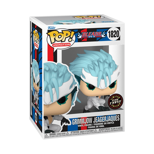Funko Pop! Animation Grimmjow Jeagerjaques #1820 Chase Limited Edition