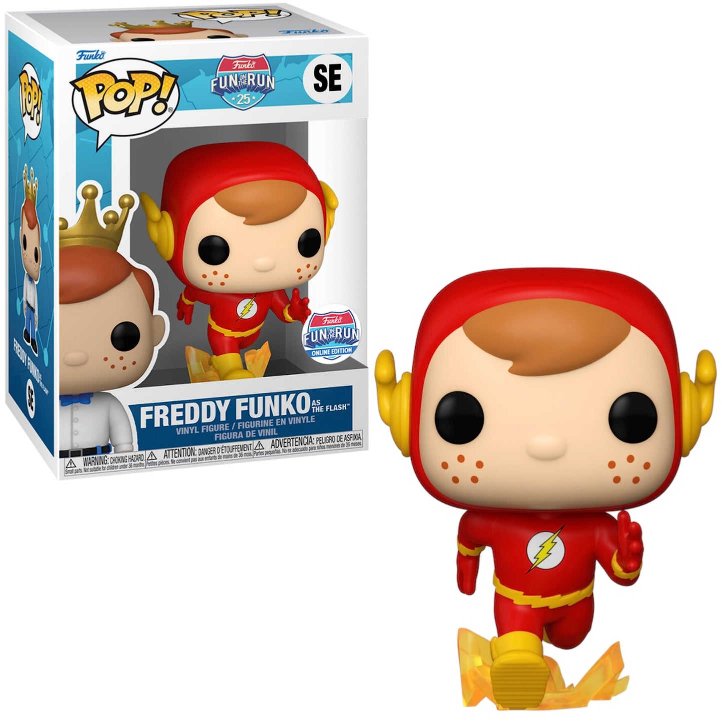Funko Pop! Freddy Funko As The Flash #SE Fun On The Run Online Edition