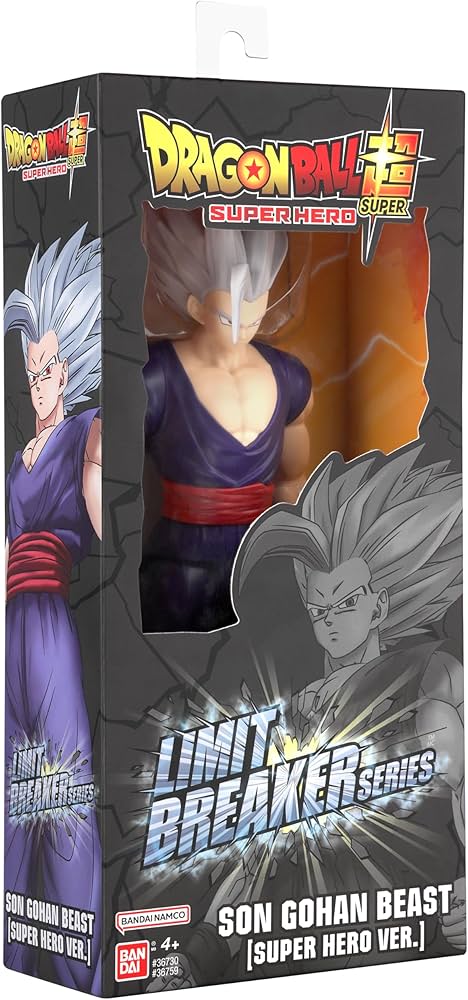 Bandai Animation Dragon Ball Z Limit Breaker Series Son Gohan Beast (Super Hero Version) Action Figure