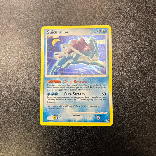 Pokemon TCG Suicune LV 44 Holofoil 19/132