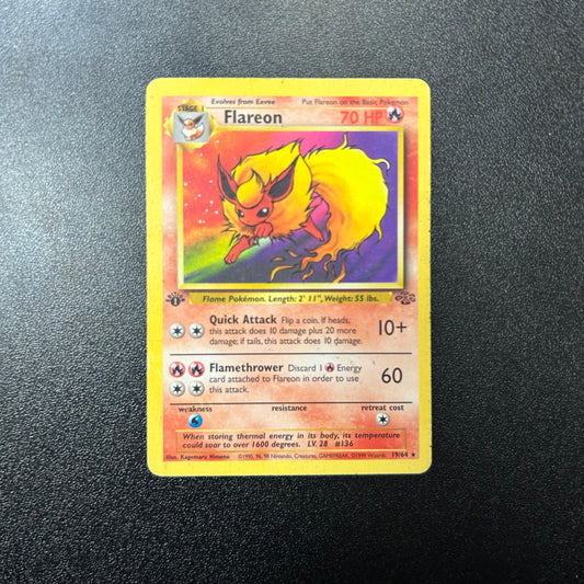 Pokemon TCG Jungle First Edition Flareon 19/64