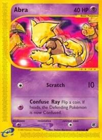 Pokemon Abra 93/165 Expedition Base Set
