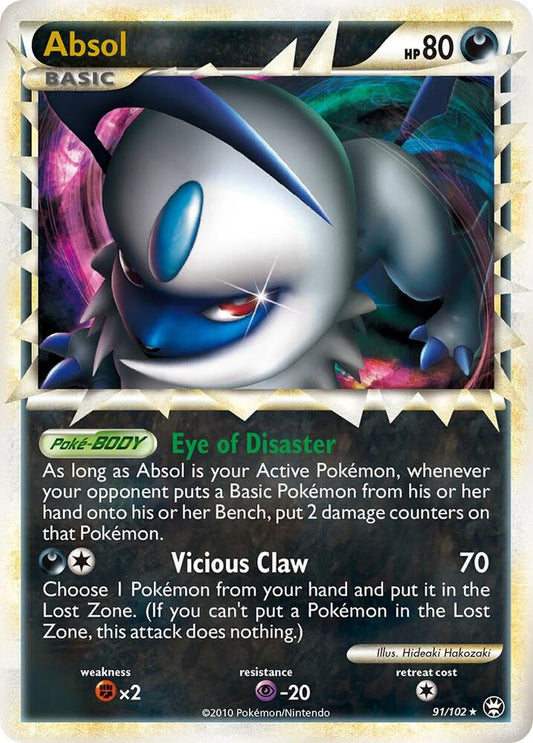 Pokemon Absol Prime 91/102 Triumphant