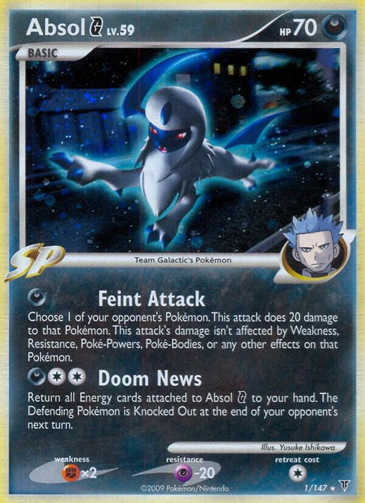 Pokemon Absol G 1/147 Supreme Victors