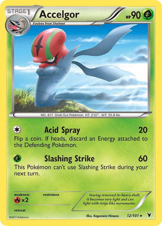 Pokemon Accelgor 12/101 Noble Victories