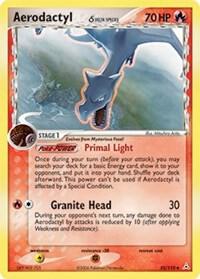 Pokemon Aerodactyl δ 35/110 Holon Phantoms