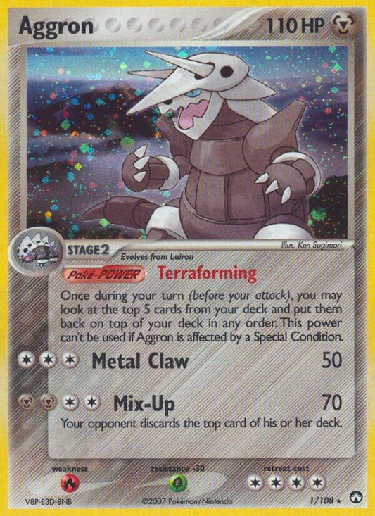 Pokemon Aggron 1/108 Power Keepers