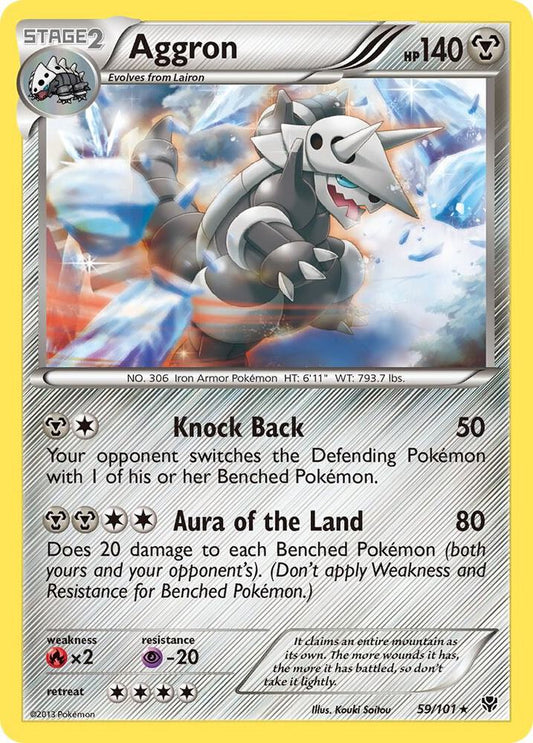 Pokemon Aggron 59/101 Plasma Blast