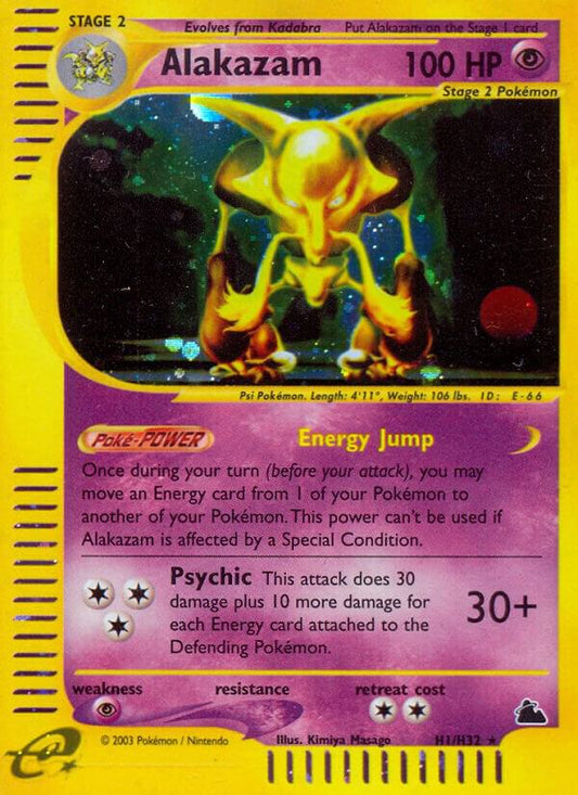 Pokemon Alakazam H1/144 Skyridge