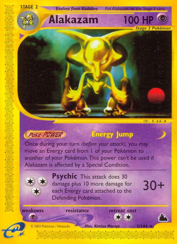 Pokemon Alakazam 2/144 Skyridge