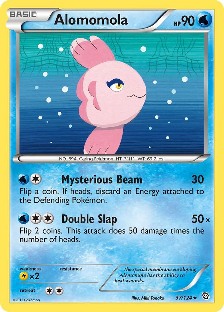 Pokemon Alomomola 37/124 Dragons Exalted