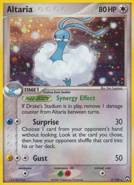 Pokemon Altaria 2/108 Power Keepers