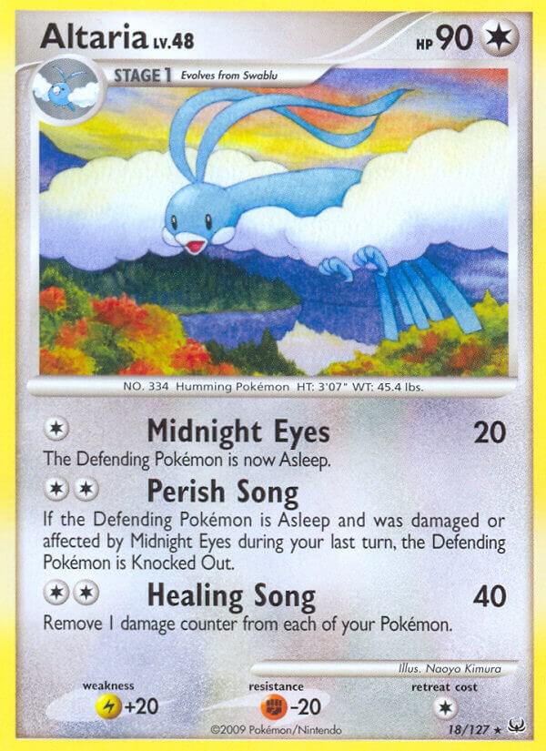 Pokemon Altaria 18/127 Platinum