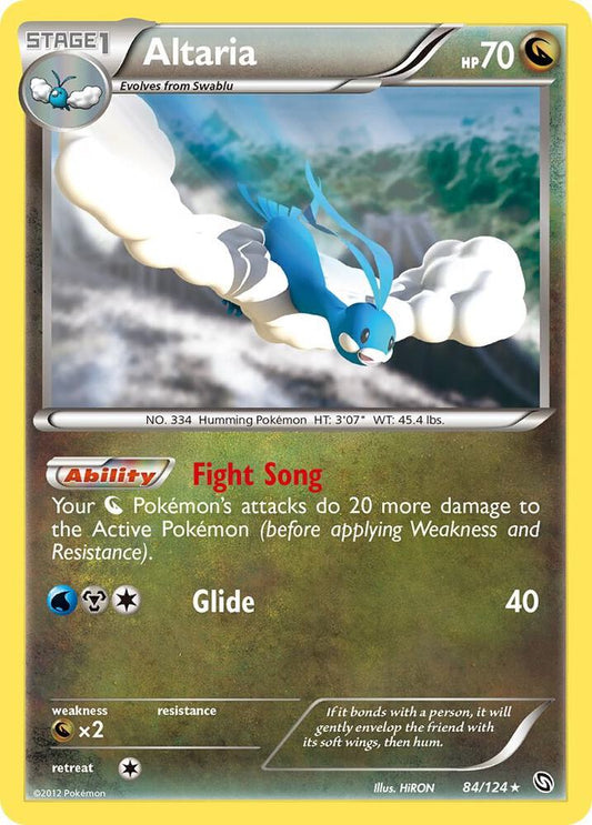 Pokemon Altaria 84/124 Dragons Exalted
