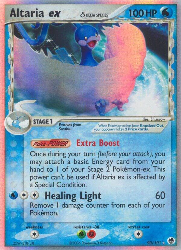 Pokemon Altaria ex δ 90/101 Dragon Frontiers