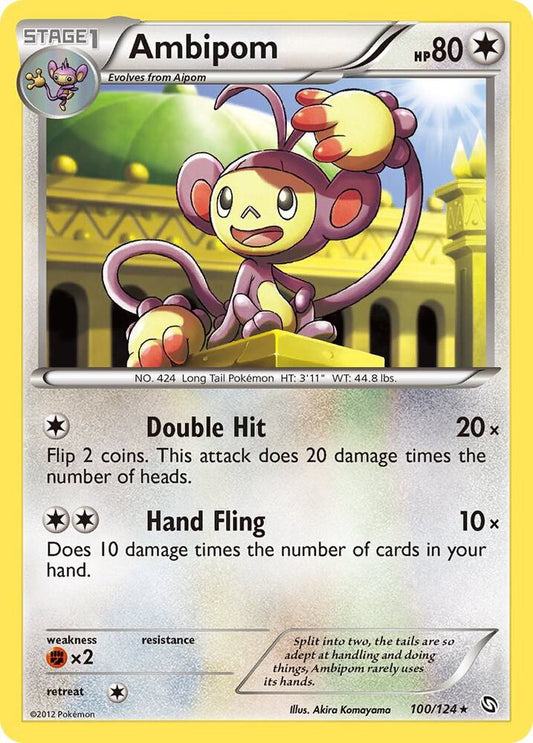 Pokemon Ambipom 100/124 Dragons Exalted