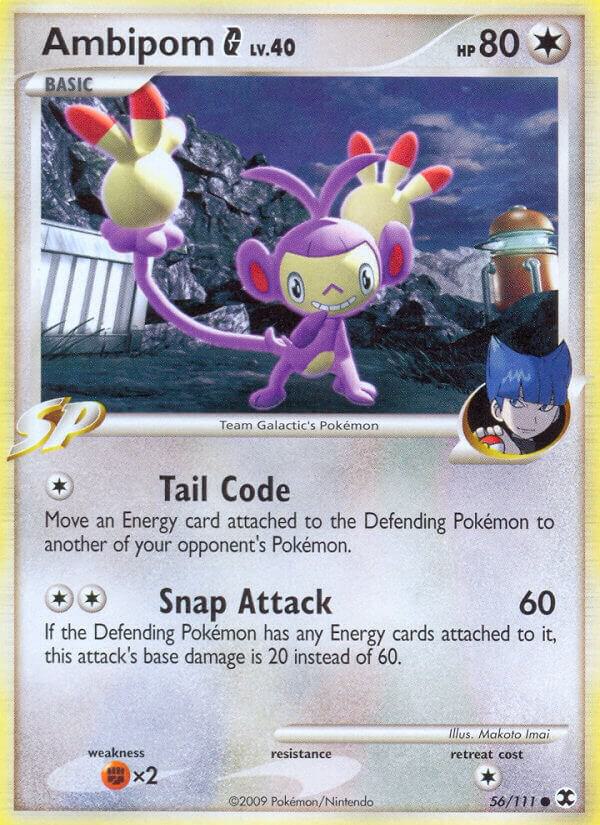 Pokemon Ambipom G 56/111 Rising Rivals