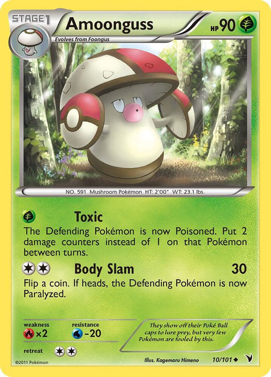 Pokemon Amoonguss 10/101 Noble Victories