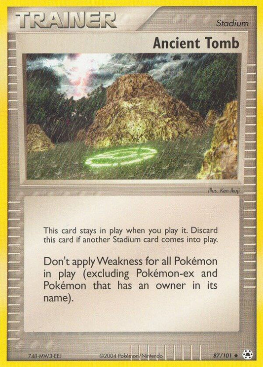 Pokemon Ancient Tomb 87/101 Hidden Legends