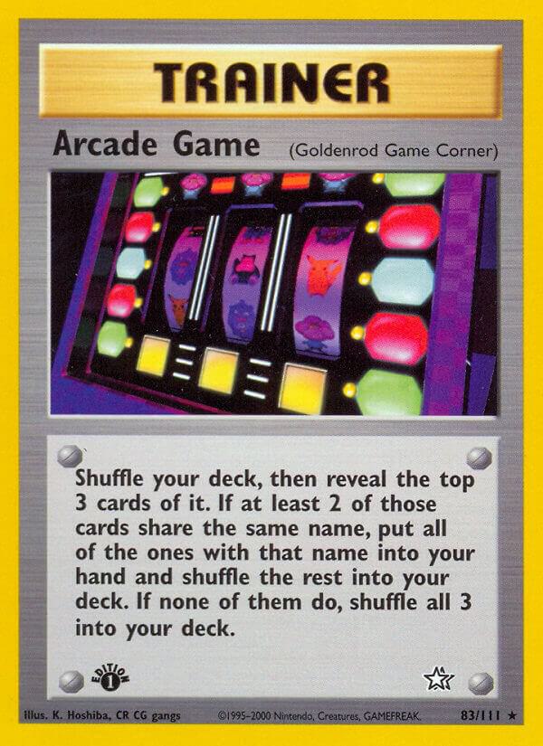 Pokemon Arcade Game # 83 Neo Genesis
