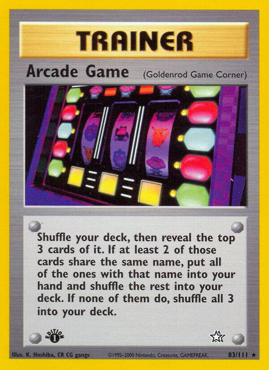 Pokemon Arcade Game # 83 Neo Genesis