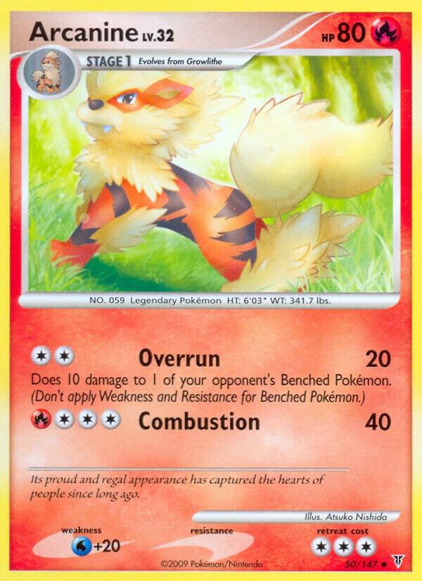 Pokemon Arcanine 50/147 Supreme Victors