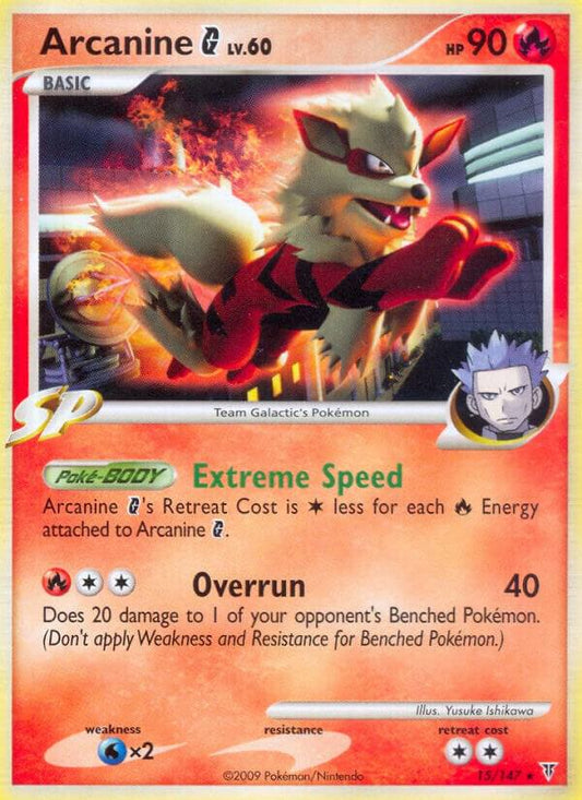 Pokemon Arcanine G 15/147 Supreme Victors