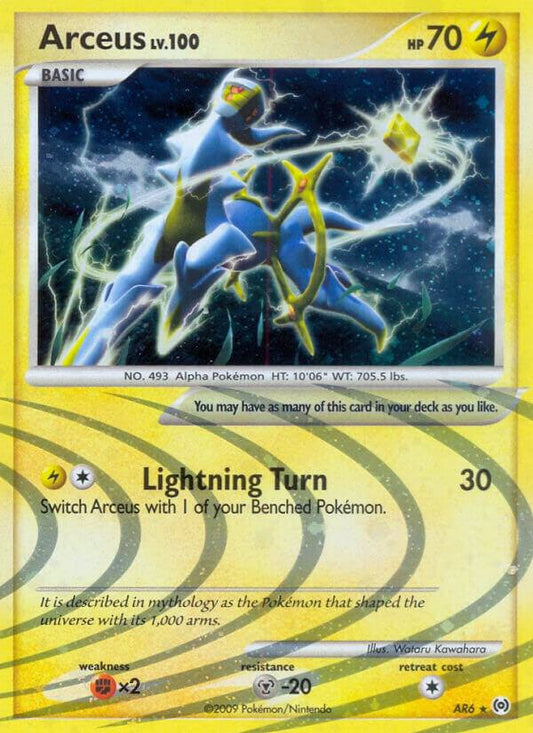 Pokemon Arceus AR6 Arceus