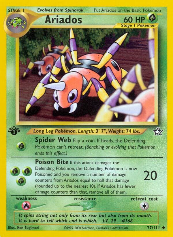 Pokemon Ariados # 27 Neo Genesis
