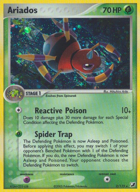 Pokemon Ariados 2/115 Unseen Forces