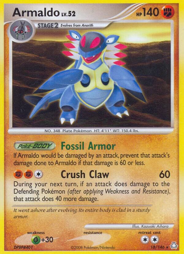 Pokemon Armaldo 18/146 Legends Awakened