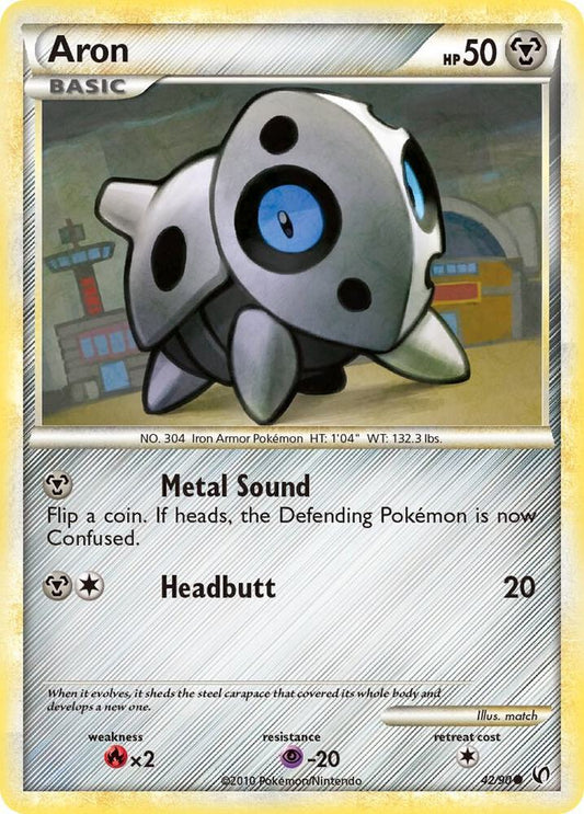 Pokemon Aron 42/90 Undaunted
