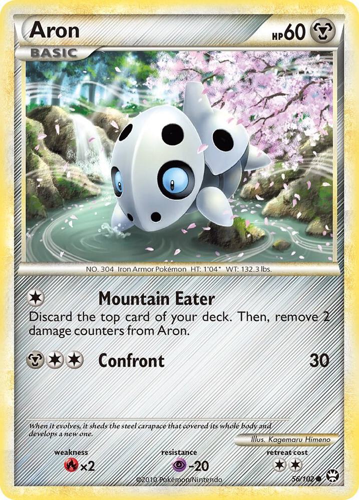 Pokemon Aron 56/102 Triumphant