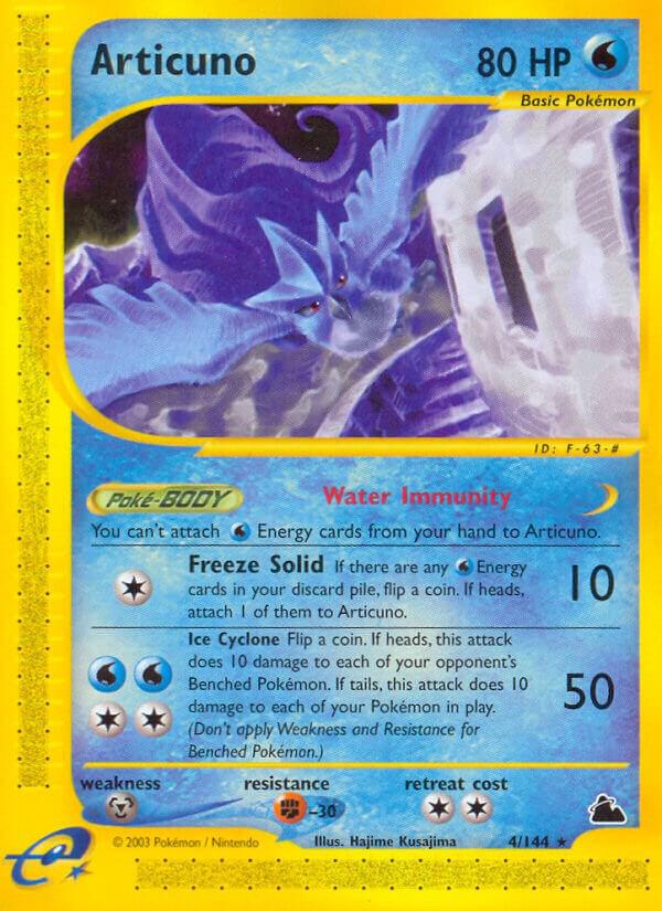 Pokemon Articuno 4/144 Skyridge