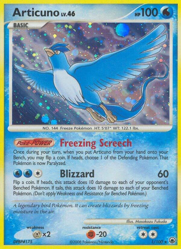 Pokemon Articuno 1/100 Majestic Dawn