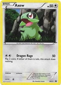 Pokemon Axew BW10 BW Black Star Promos