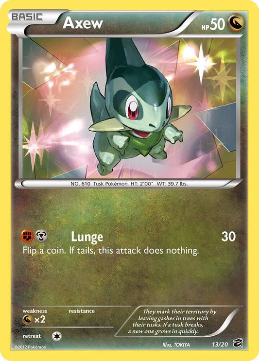 Pokemon Axew 13/20 Dragon Vault