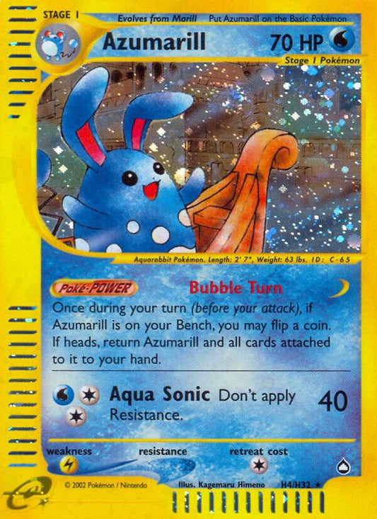 Pokemon Azumarill H4/147 Aquapolis