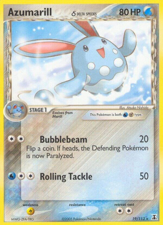 Pokemon Azumarill δ 19/113 Delta Species