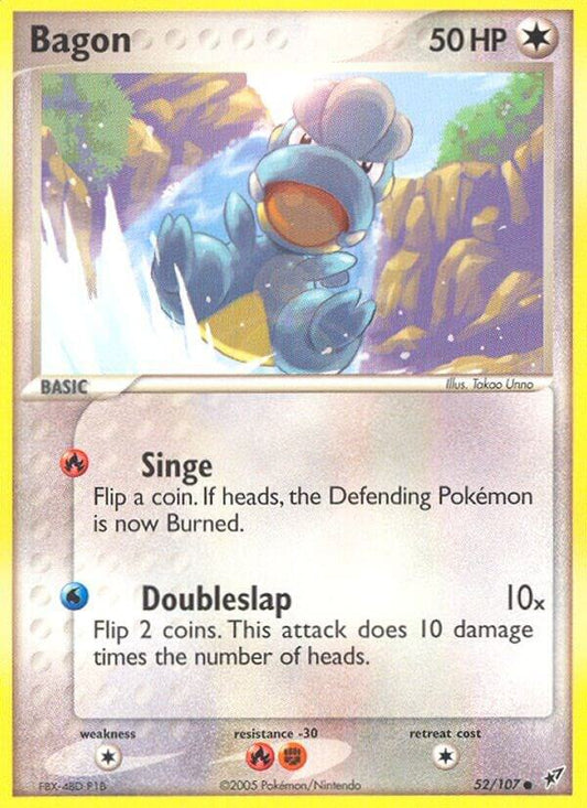 Pokemon Bagon 52/107 Deoxys