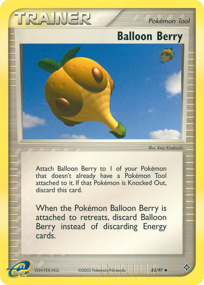 Pokemon Balloon Berry 82/100 Dragon