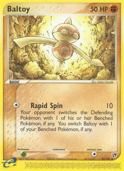 Pokemon Baltoy 32/100 Sandstorm