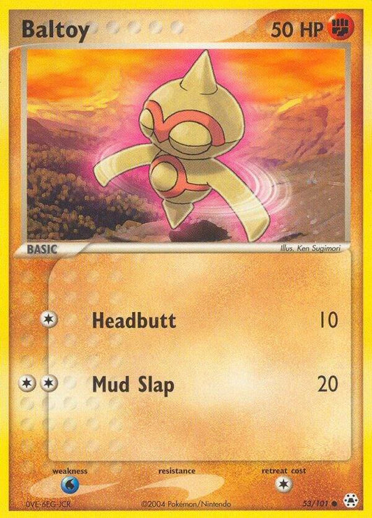 Pokemon Baltoy 53/101 Hidden Legends