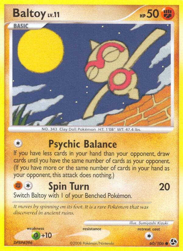 Pokemon Baltoy 60/106 Great Encounters